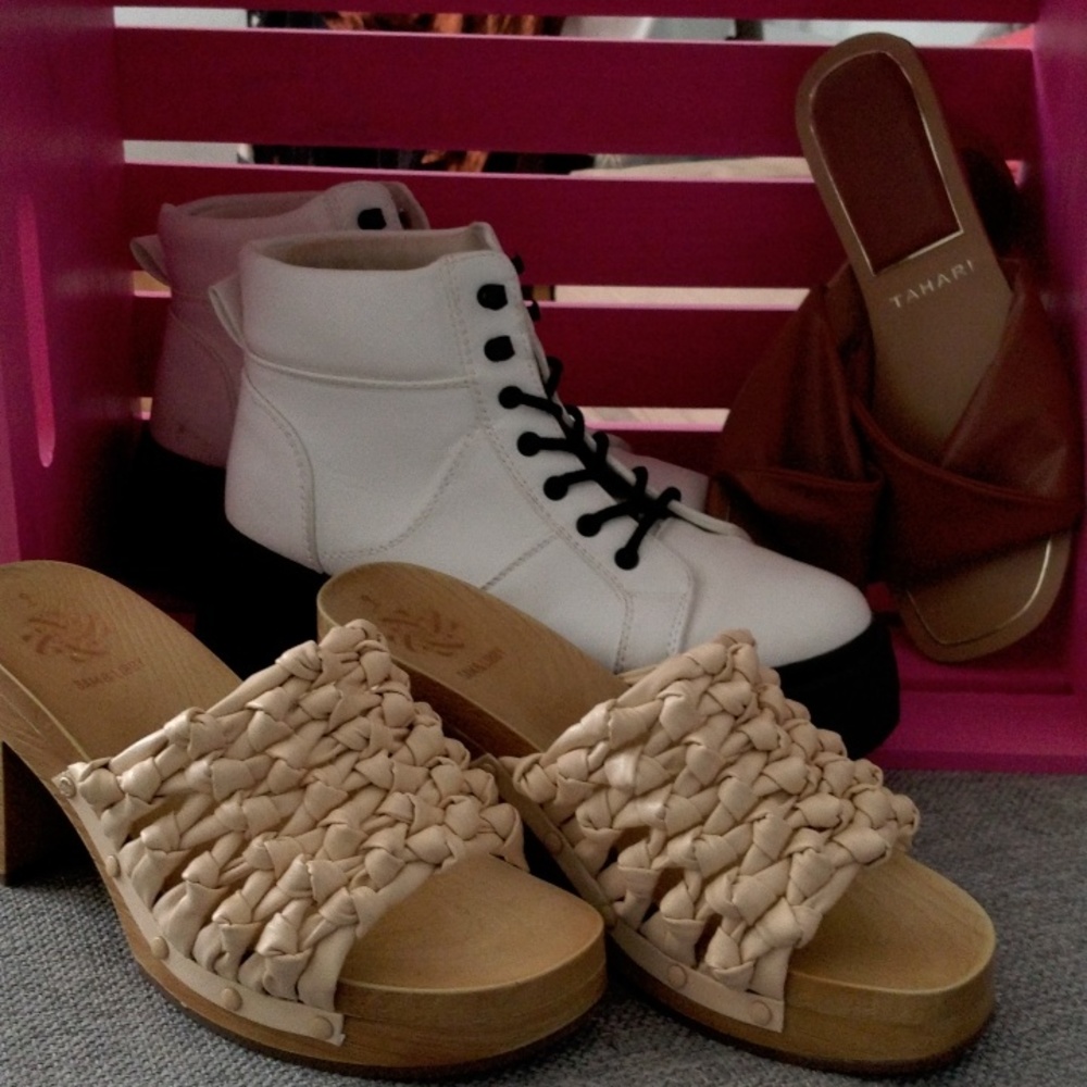 3 pairs of shoes